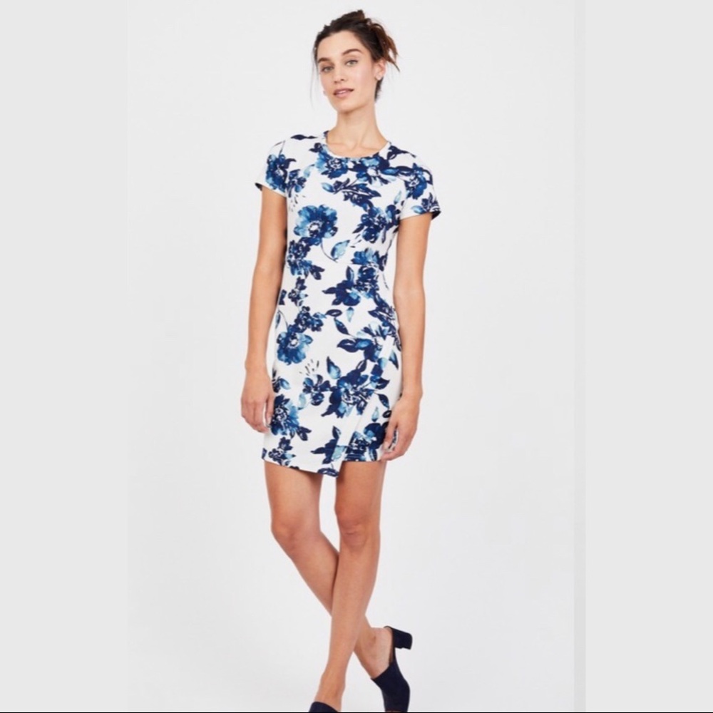 Ava floral print sheath dress